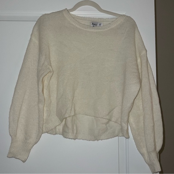 Princess Polly Cream Sweater - Picture 1 of 2